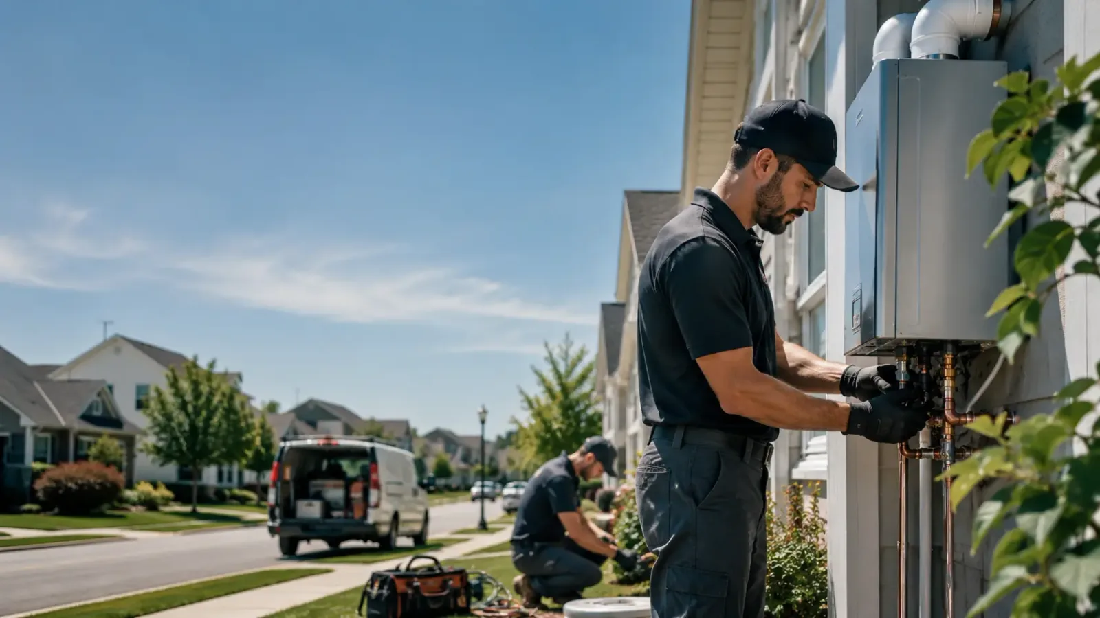 Tankless Water Heater Installation in Claremont, NC